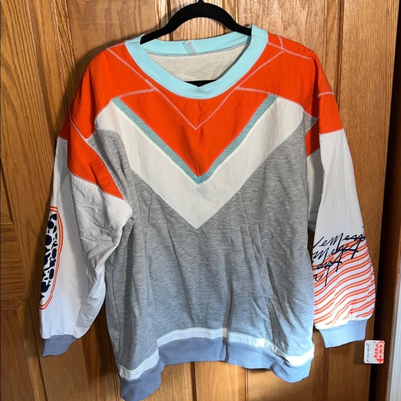 Free People Movement Piece of Me Pullover Heather Gray Combo - Picture 3 of 11